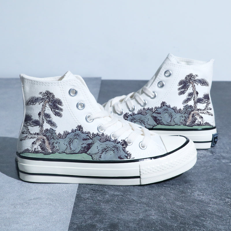 Style canvas shoe