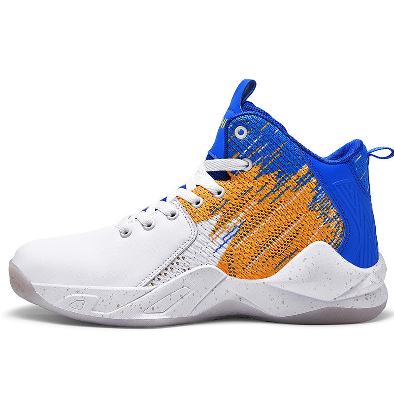 Shock-absorbing running sneakers