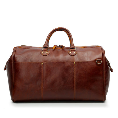 leather travel bag