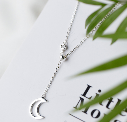 Moon Pendant Necklace