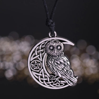 Owl pendant necklace
