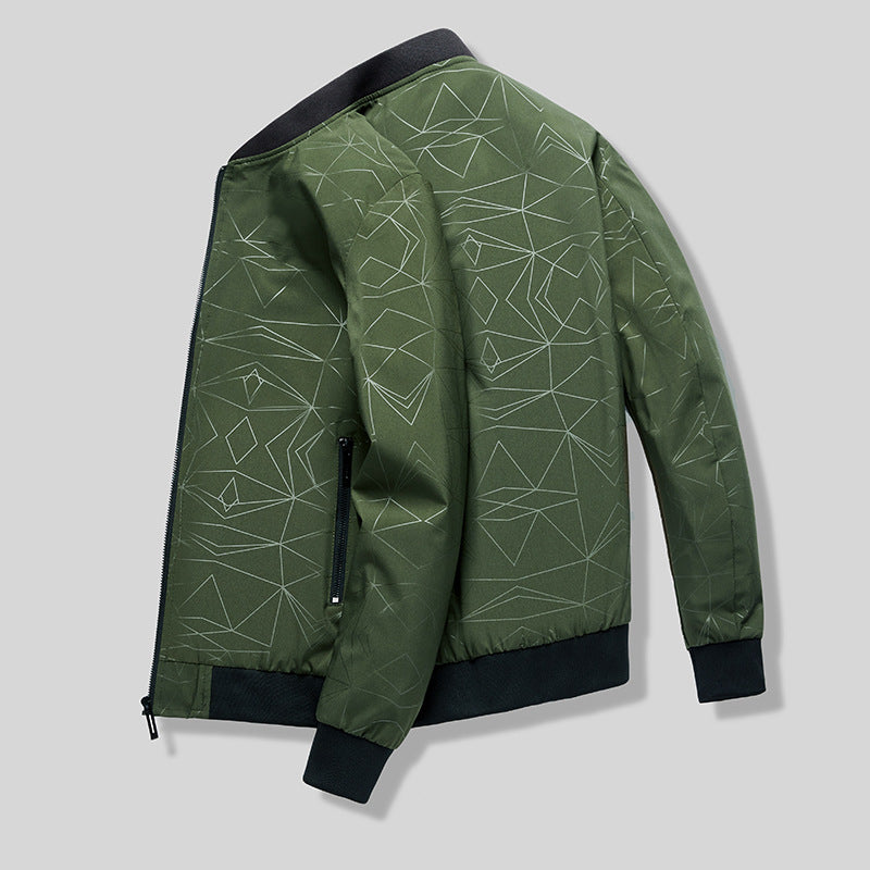 Men's Casual Jackets Men's Stand Up Collar Jackets