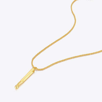 Match Personality Pendant Minimalist Ins Twist Necklace