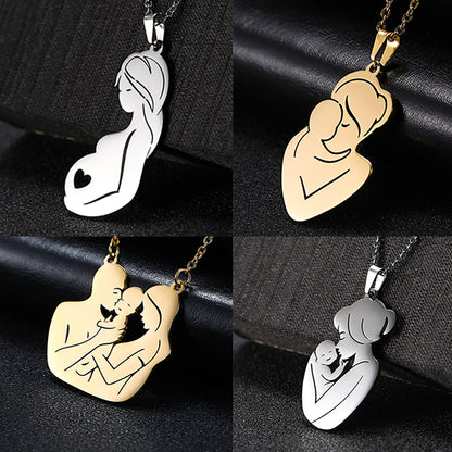 Family Pendant Necklace