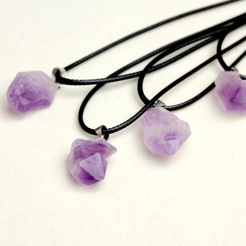 Amethyst Pendant Necklace