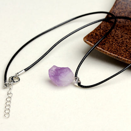 Amethyst Pendant Necklace