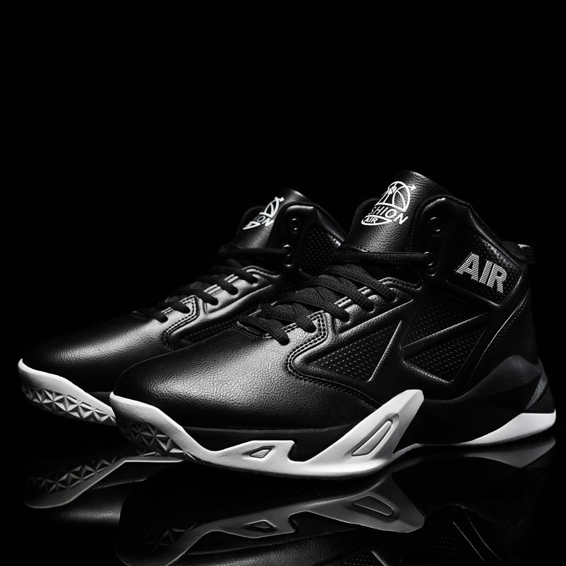 Shock-absorbing running sneakers