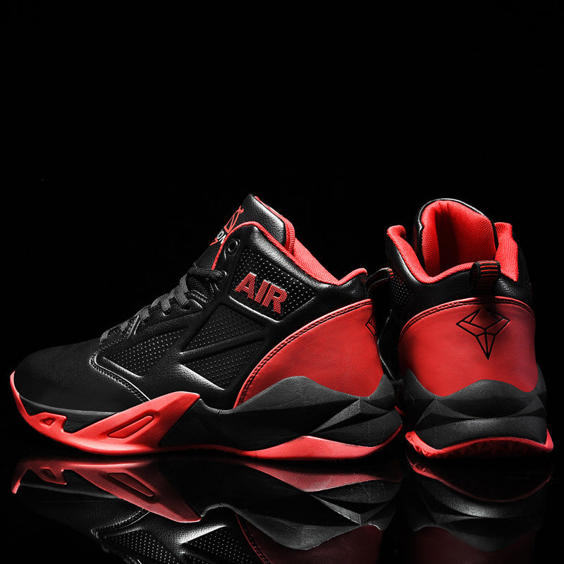 Shock-absorbing running sneakers