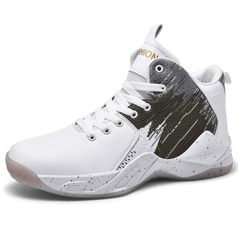 Shock-absorbing running sneakers
