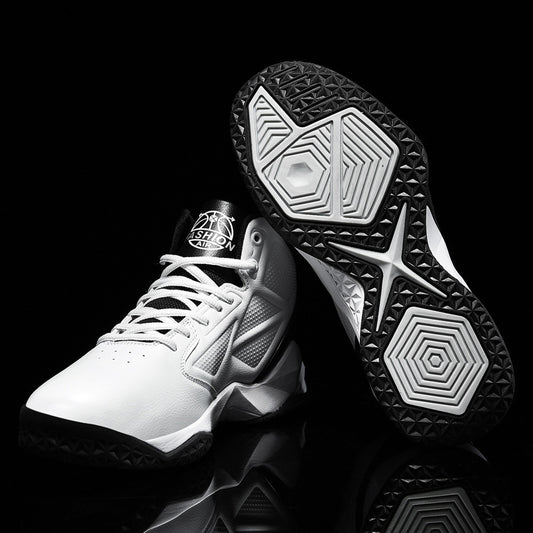 Shock-absorbing running sneakers