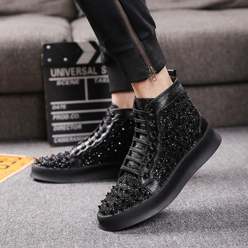 Business leather shoe