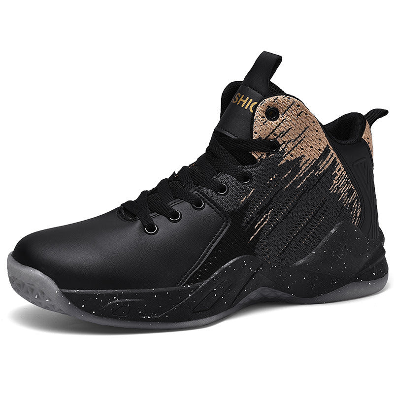 Shock-absorbing running sneakers