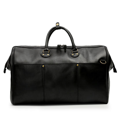 leather travel bag