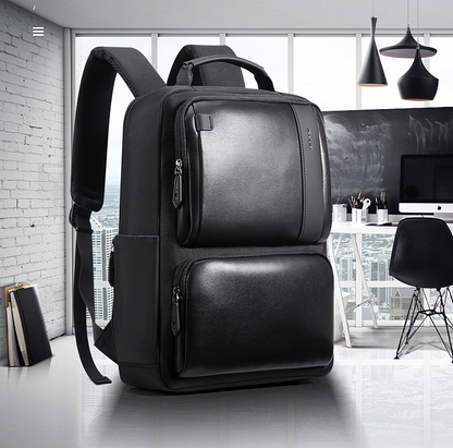 leather back pack
