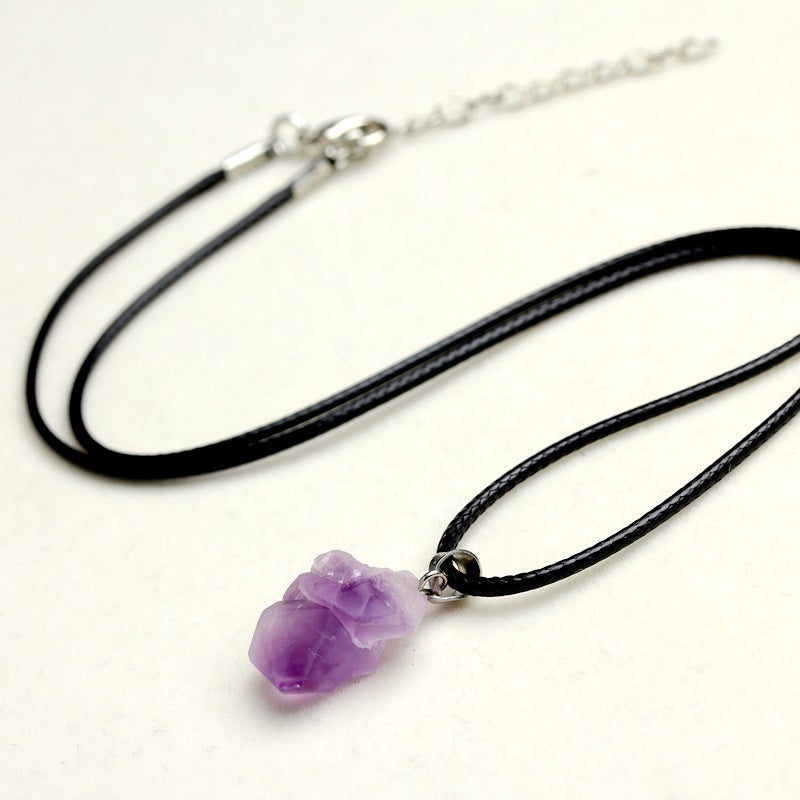 Amethyst Pendant Necklace