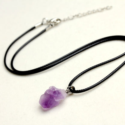 Amethyst Pendant Necklace