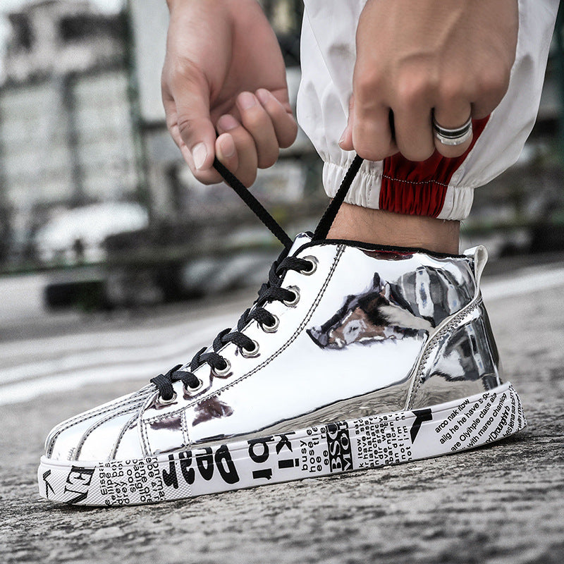 patent leather shoe