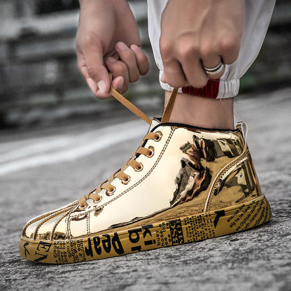 patent leather shoe