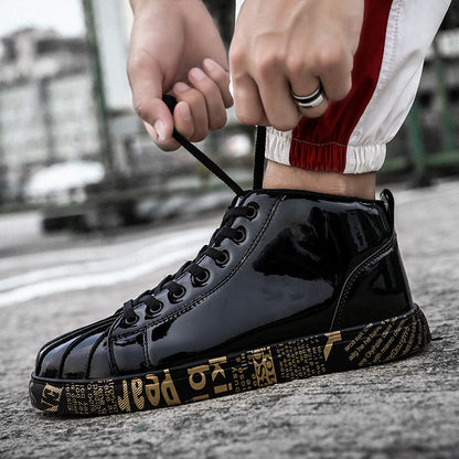 patent leather shoe
