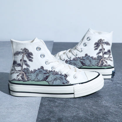 Style canvas shoe