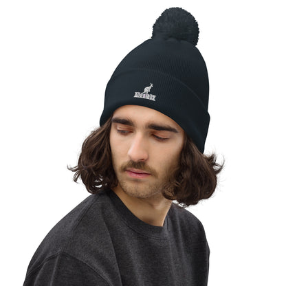 Pom pom beanie