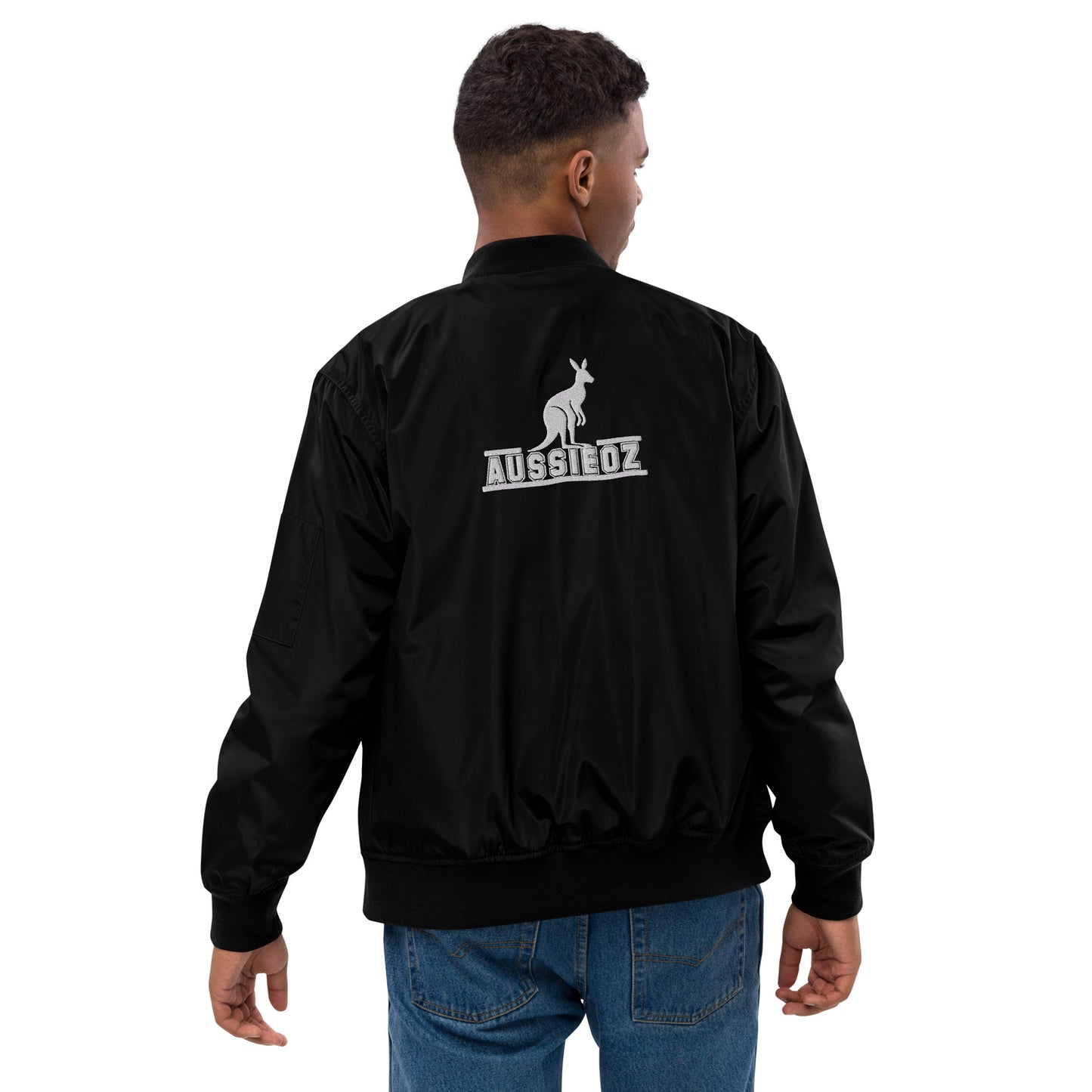 Premium recycled bomber jacket