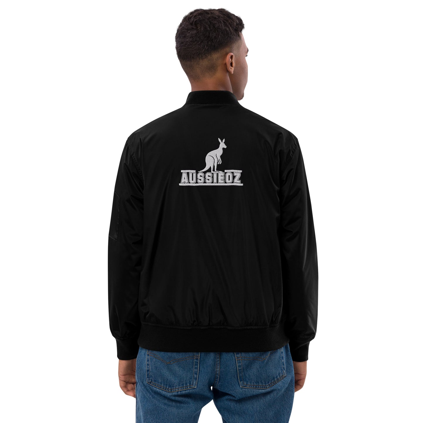 Premium recycled bomber jacket